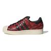 adidas Baskets Unisexe Superstar Année du Serpent Rouge Couleur Fournisseur Noir Core JI0104