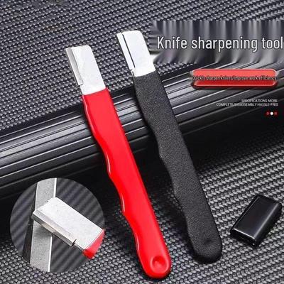 Multifunctional Knife & Scissors Sharpener with Tungsten Steel Whetstone for Quick Edge Repair