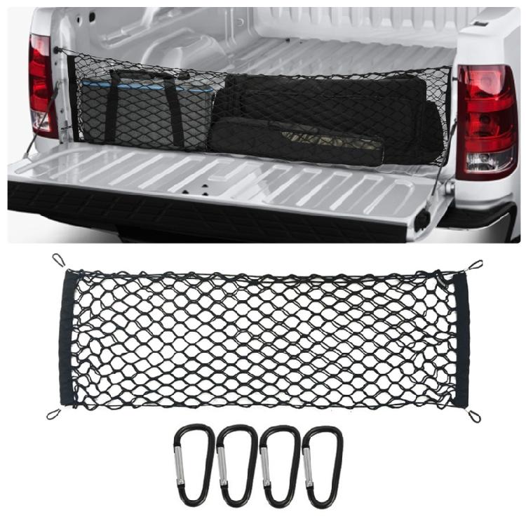Cargo Net Trunk Bed Organizer Mesh Storage Net Truck Accessories Bed Grocery Holder for SUV Car Pickup Truck Bed