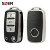 Leather Tpu Car Key Case Cover For Volkswagen Vw Polo Golf Passat Tiguan Beetle Caddy T5 Up Eos Skoda Octavia Seat Leon Altea