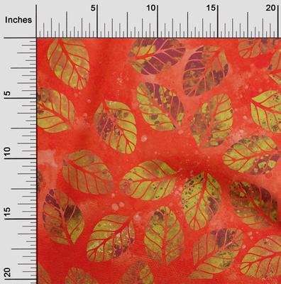 Baumwoll-Flex Roter Stoff Batik Quiltzubehör Druck Nähstoff Meterware 40 Zoll breit -