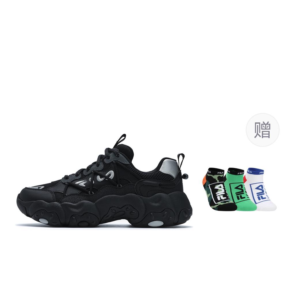 FILA FLUID 6 Abrasion Resistant Breathable Low top Running Shoes Women's Black F12W522111FBD