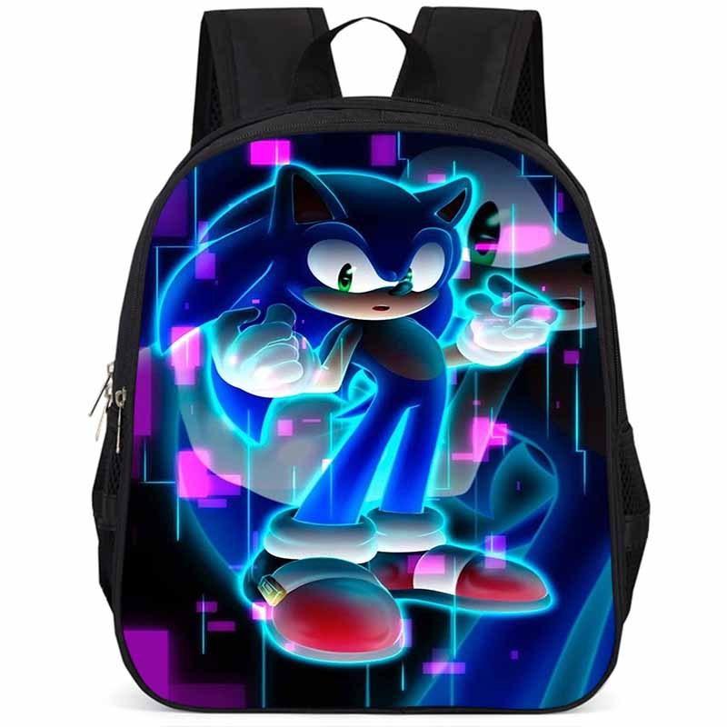 Sonic 15-inch Large Capacity Lightweight Oxford Cloth Backpack For Kids