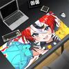 Gaming Mouse Pad Large Desk Mat Antislip Stitched Edges Cute Anime Girl Colorful Cartoon Print Waterproof Mat for Home