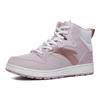 Anta High-Top Skateboard Shoes Women's Gray Pink White Sneakers