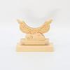 Shinto Shrine Village Shinto Mirror, Kiso Hinoki Wood, 3 Inches