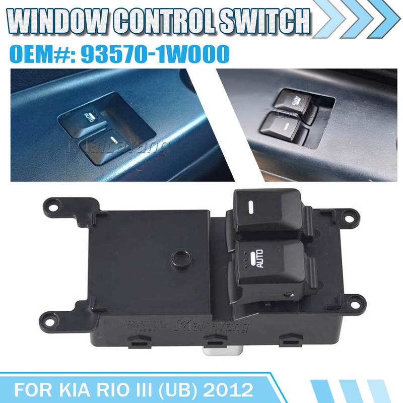 

For Kia Rio III (UB) 2012 Window Lifter switch driver s side 93570-1W000 Car Accessories