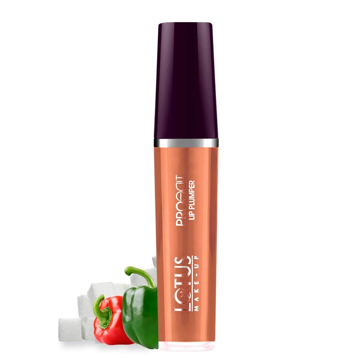 Lotus Makeup Proedit Увеличивающий блеск для губ Жареный миндаль Lp11, Жареный миндаль, 8 мл