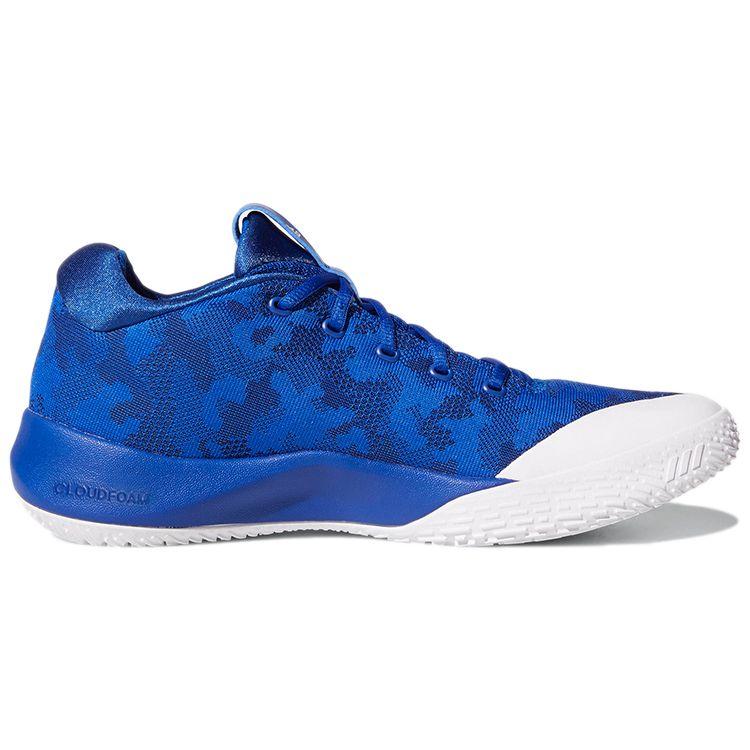 Adidas Nxt Lvl Spd Vi Synthetic Leather Comfortable Casual Non-Slip Wear-Resistant Mid-Top Retro Basketball Shoes Men Sneaker Blue CQ0551