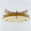 Carved Wooden Assembly Pencil Stand Art Drawing Materials Storage Tools Student Desktop Stationery Supplies Oil Brush Holder