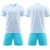 Wholesale New Football Jersey Suit Men's and Women's Short-sleeved Training Jersey Custom Student Game Breathable Quick-drying Football Jersey