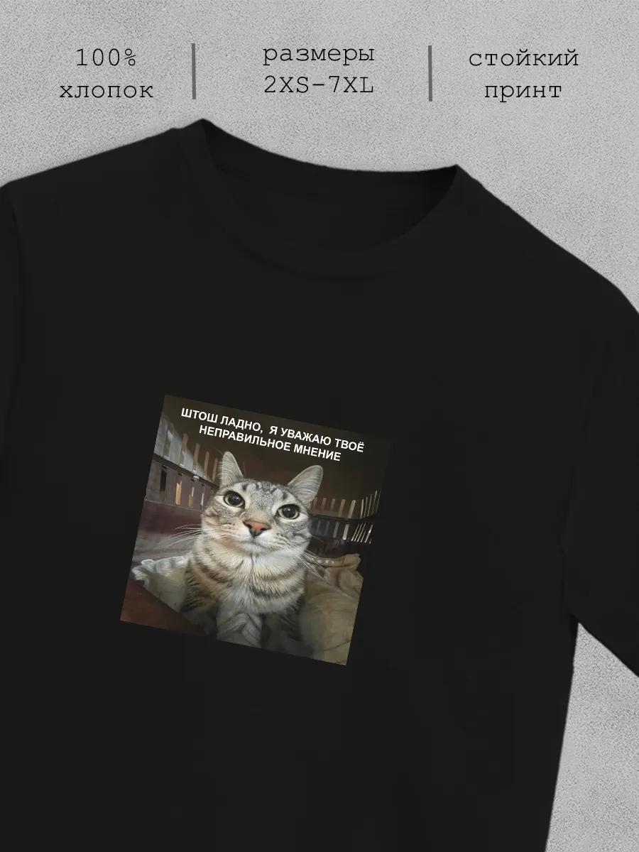 

T-shirt with the words I respect the wrong opinion XL