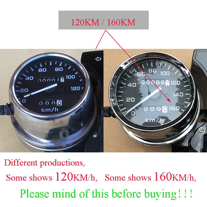 Motorcycle Tachometer Speedometer for Honda JIALING Sundiro Dayun Exeited CM125 V-MEN SDH125 1/2 Cables Speed Meter Clock Assy
