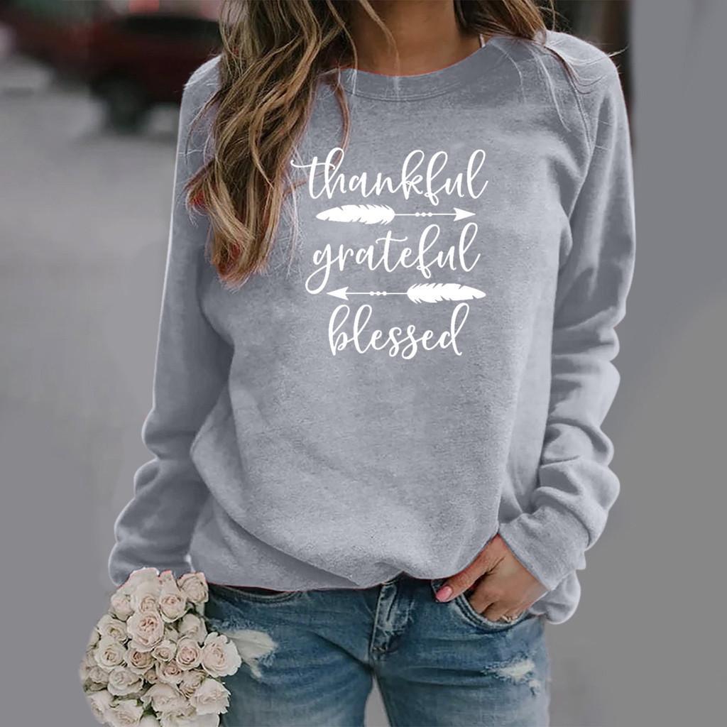 2026 Women's English Letter Pattern Round Neck Hoodie