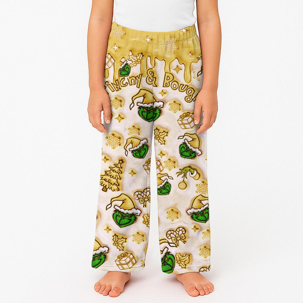 Kinder Winterhosen Lange Hosen mit Aufdruck