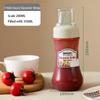 350ml 5 Hole Squeeze Condiment Bottles With Nozzles Plastic Ketchup Mustard Sauces Olive Oil Bottles Cooking Area Accessories for Home