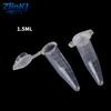 50PCS 1.5ml Mini Plastic Test Tubes Microcentrifuge Tubestest Tube Lab Graduated Centrifuge Tubes