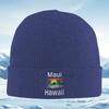 Sunset Surfer Palms Hawaii Island Men Women Unisex Knitted Hat Beanie Pullover Cap Winter Thermal Warm Christmas Outdoor Cycling