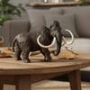 Collectible Realistic Elephant Model Toy Handmade Elephant Miniatures Figurine  Children Toys