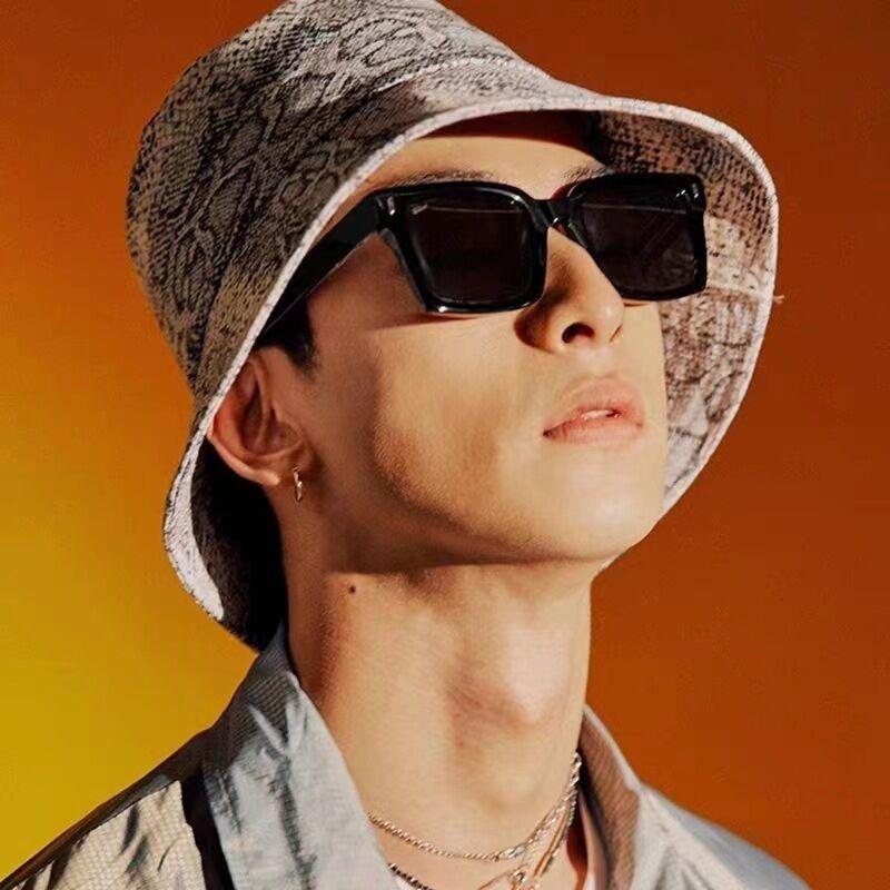 5pcs Pack Classics Square Sunglasses Women Fashion Big Frame Sports Sun Glasses Men Shades Vintage Quality Rivet Shades UV400