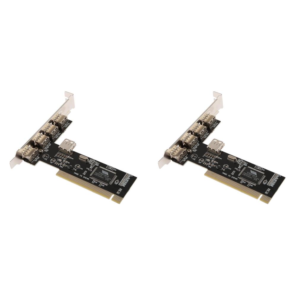 

PC 4 Ports PCI to USB 2.0 HUB Riser PCI Expansion Card Adapter Converters heiß