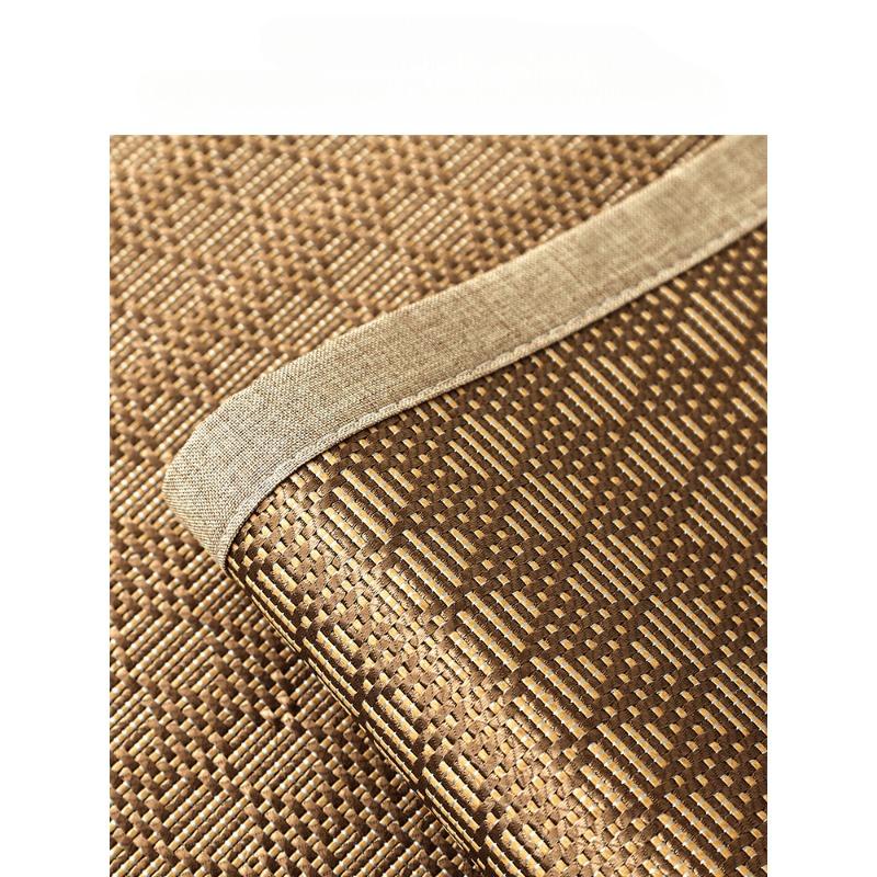 Poduszka na sofę Summer Ice Silk Rattan Mata siedzisko poduszka na lato antypoślizgowa cztery pory roku uniwersalny prosty pokrowiec na sofę