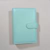 A4 A5 A6 Budget Binder File Holder Loose Leaf PU Leather Notebook Budget Binder with Prong Rings for Students Journal Business