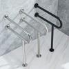 304 Stainless Steel U-Shaped Grab Bar: Safe, Accessible Bathroom Handrail for Elderly