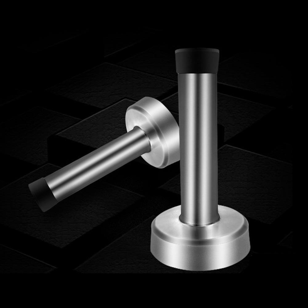 Buy Door Stops Stainless Steel Wall Mounted Holder For Home Silver With