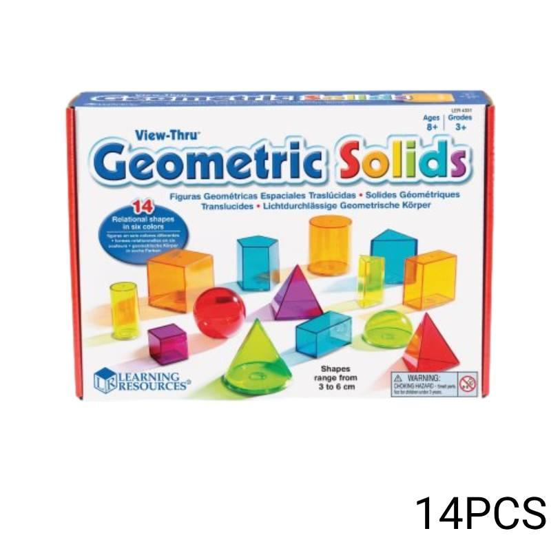 

Transparent Geometric Building Blocks For Kids Learning Resources Lr Baby Math Toy