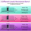 Polyester Cotton Yoga Resistance Bands Set - Booty, Squat, and Hip Lift Fitness Elastic Bands In Stock