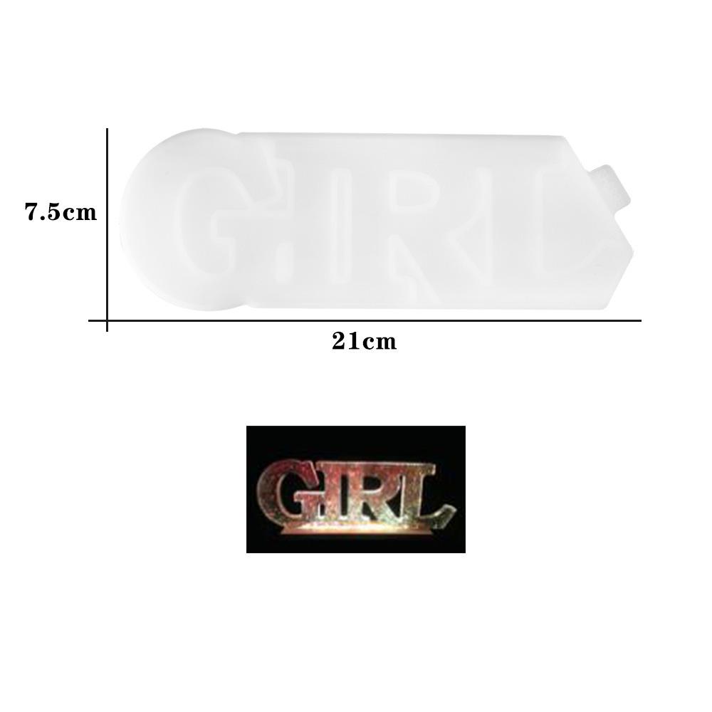 Home Love Silicone Mold Letters Epoxy Resin Mould for DIY Resin Crafts Casting Molds Home Decoration Jewelry Making Tool