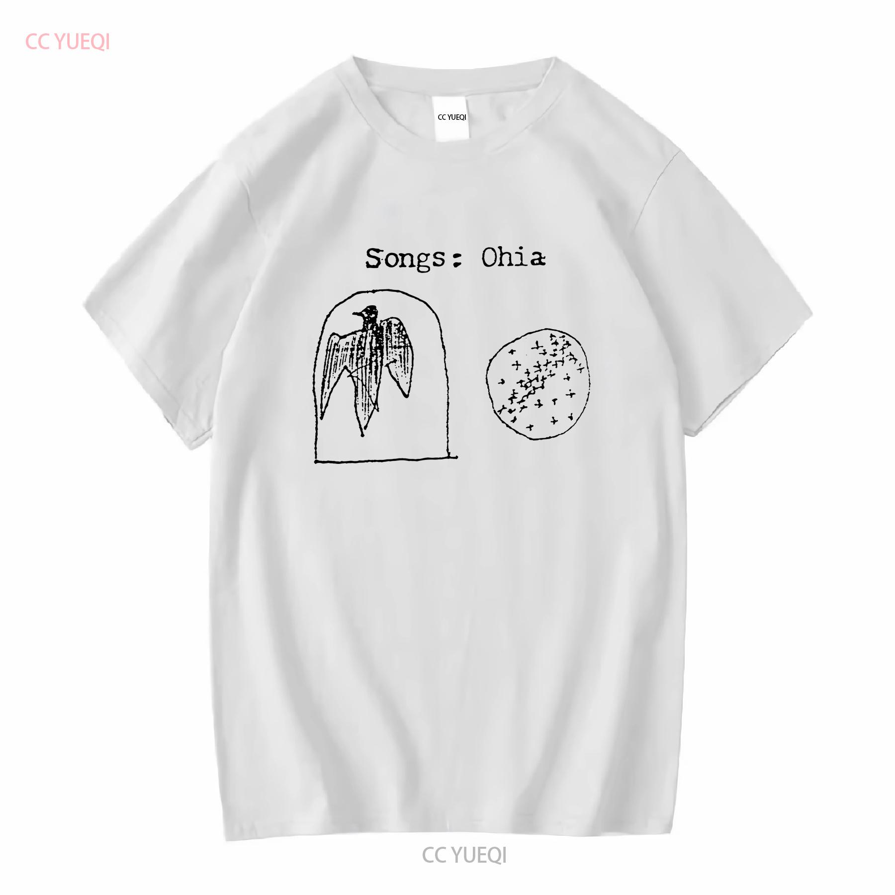 

Songs Ohia T Shirt long or short sleeves vintage Washed Breathable designer clothes Soft graphic Casual streetwear homme L