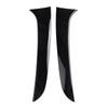 Gloss Black Pair Rear Window Side Wing Spoiler For BMW 1 Series F20 F21 12-19
