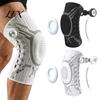 Breathable Knee Brace Adjustable Knob Brace, Support with Patella Pad, Side Stabilizer, Compression Sleeve for Workout Arthritis Meniscus Tear