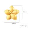 European and American Stainless Steel Is Selling New Women's Stud Earrings, Vacuum Electroplating Geometric Design Earrings