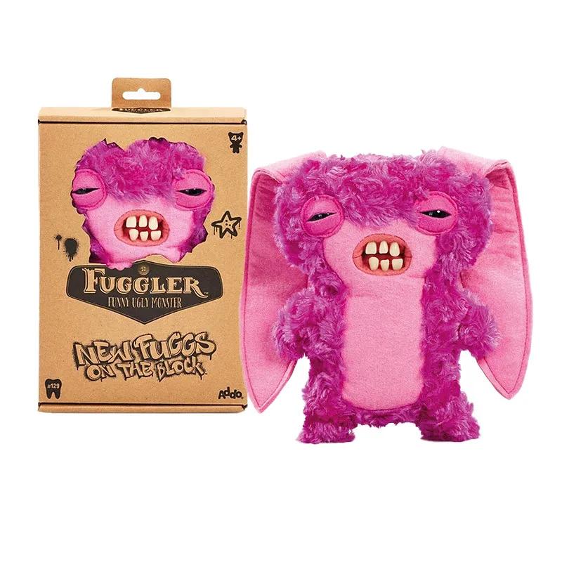 Street Style Ugly Cute Teeth Monster Plush Doll Kawaii Cartoon Toy Soft Stuffed Animal Children Christmas Gift