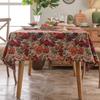 1PC Rural style Dinner Tablecloth Thickened jacquard home decor fabric Kitchen & Dining Room Wedding Table Cover Tea Decoration