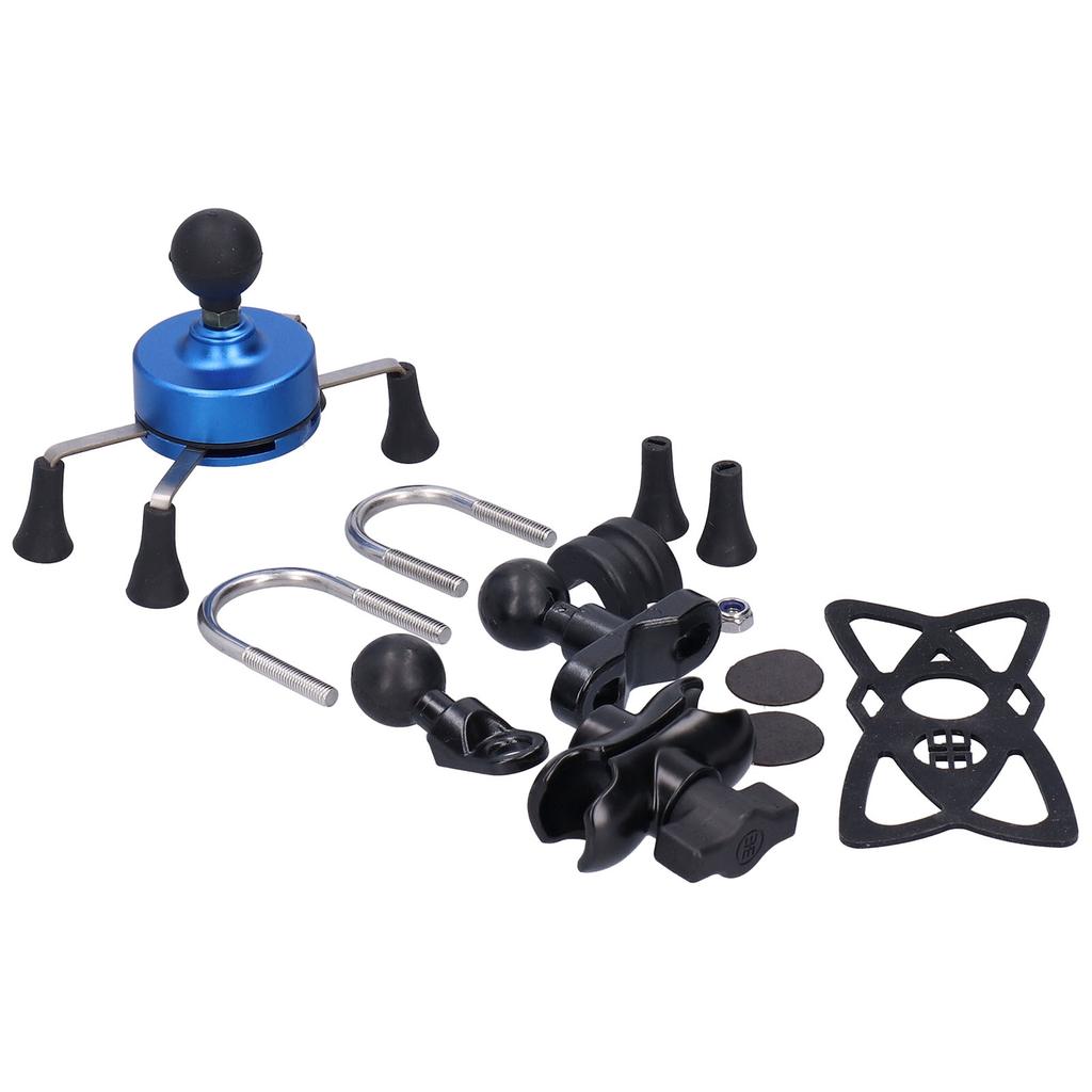 Mobile Phone Holder Handlebar Modification Universal with 13 Accessories for IOS 7 8 SE X XS Xr