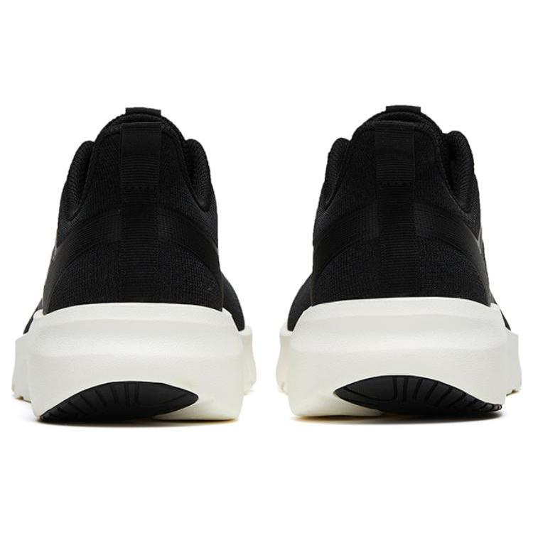 New Anta Running Collection Anti Slip Wear Resistant Low Top Casual Running Shoes Men's Black 112325575-1