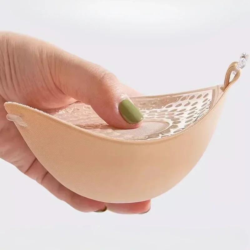 Aumenta 5 cm Reggiseno Adesivo Sexy Traspirante da Donna Nastro per Capezzoli in Silicone Reggiseno Push-Up Frontale Adesivo Toracico Invisibile Riutilizzabile Senza Spalline