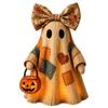 Figurine fantôme lumineux Patchwork Halloween Fantôme Patchwork Décoration Halloween Décoration Halloween
