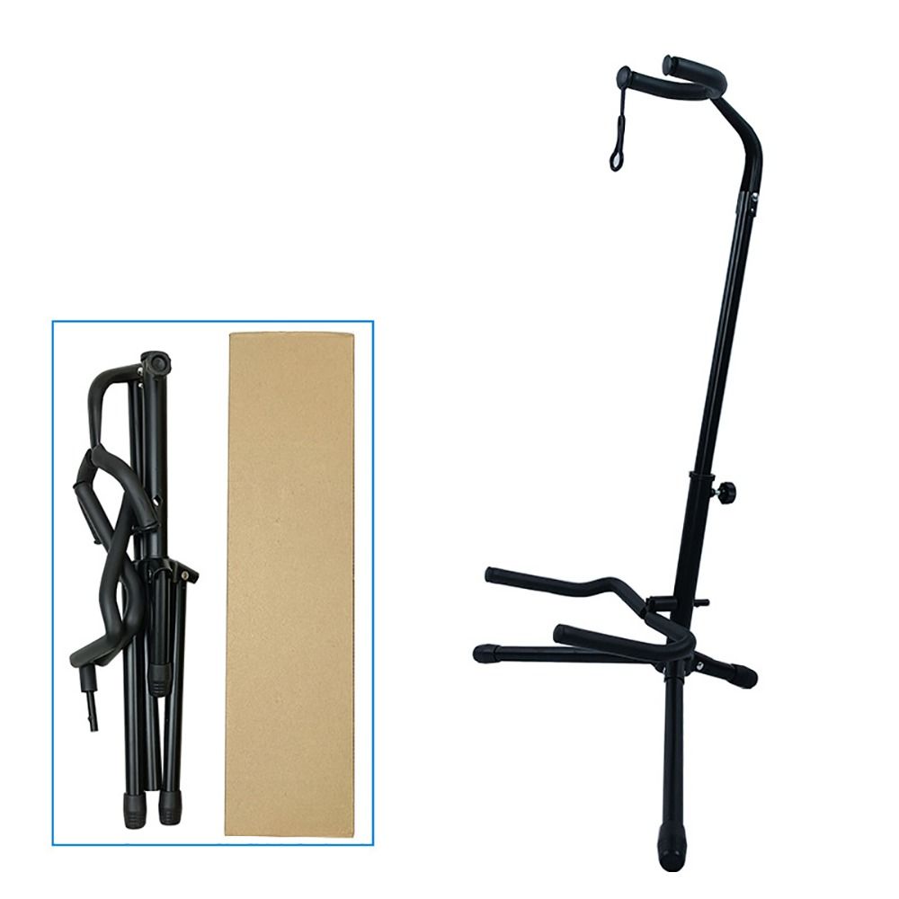 Non-slip Instrument Display Stand Steel Guitar Support Vertical Guitar Rack  Classical Guitar
