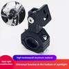 Universal Adjustable Motorcycle Headlight LED Spotlight Bracket Aluminum Mount Holder for Offroad Adventure Riding