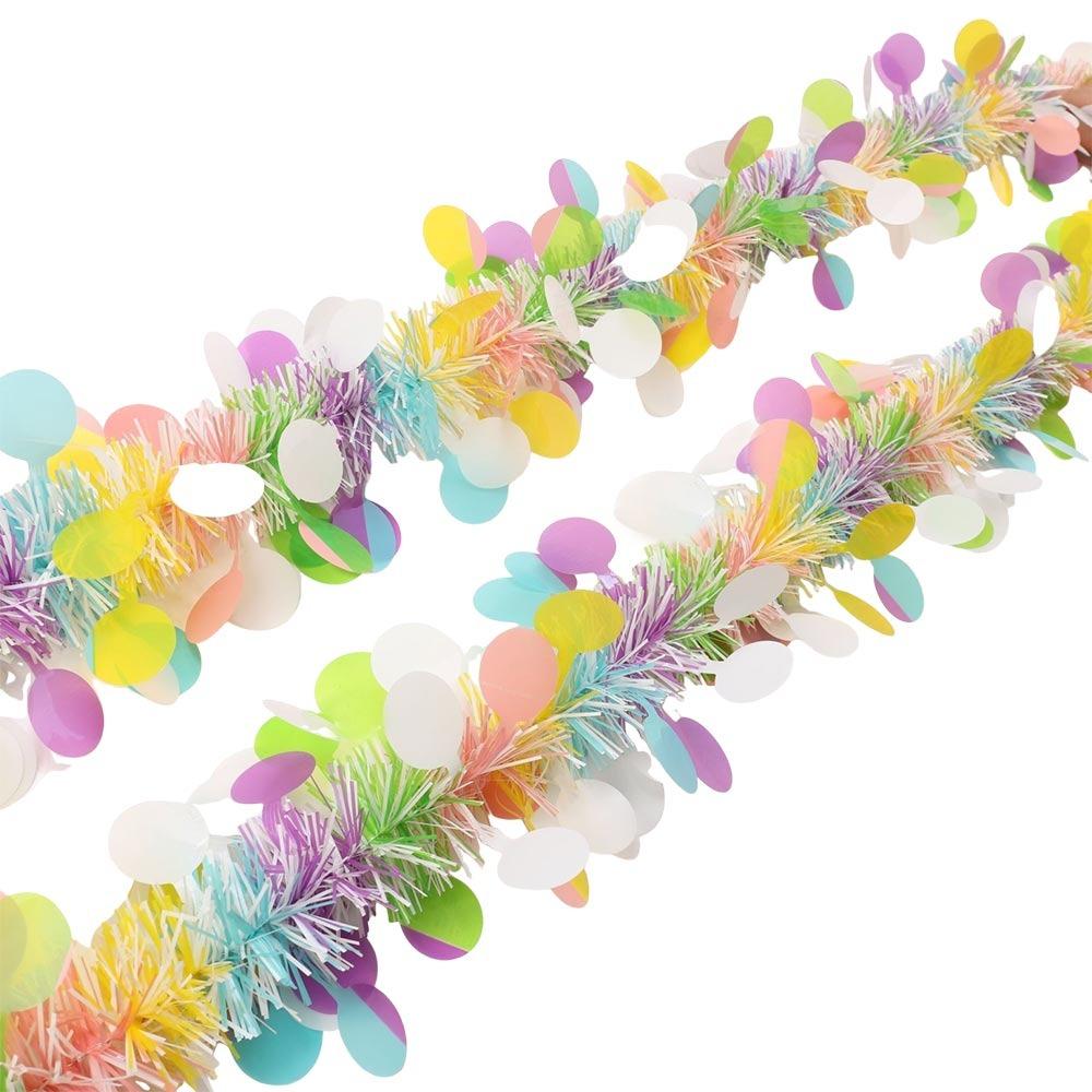 Модные 2-метровые пасхальные гирлянды Праздничное украшение DIY Венок Поделки Сцена Домашнее украшение Пасха