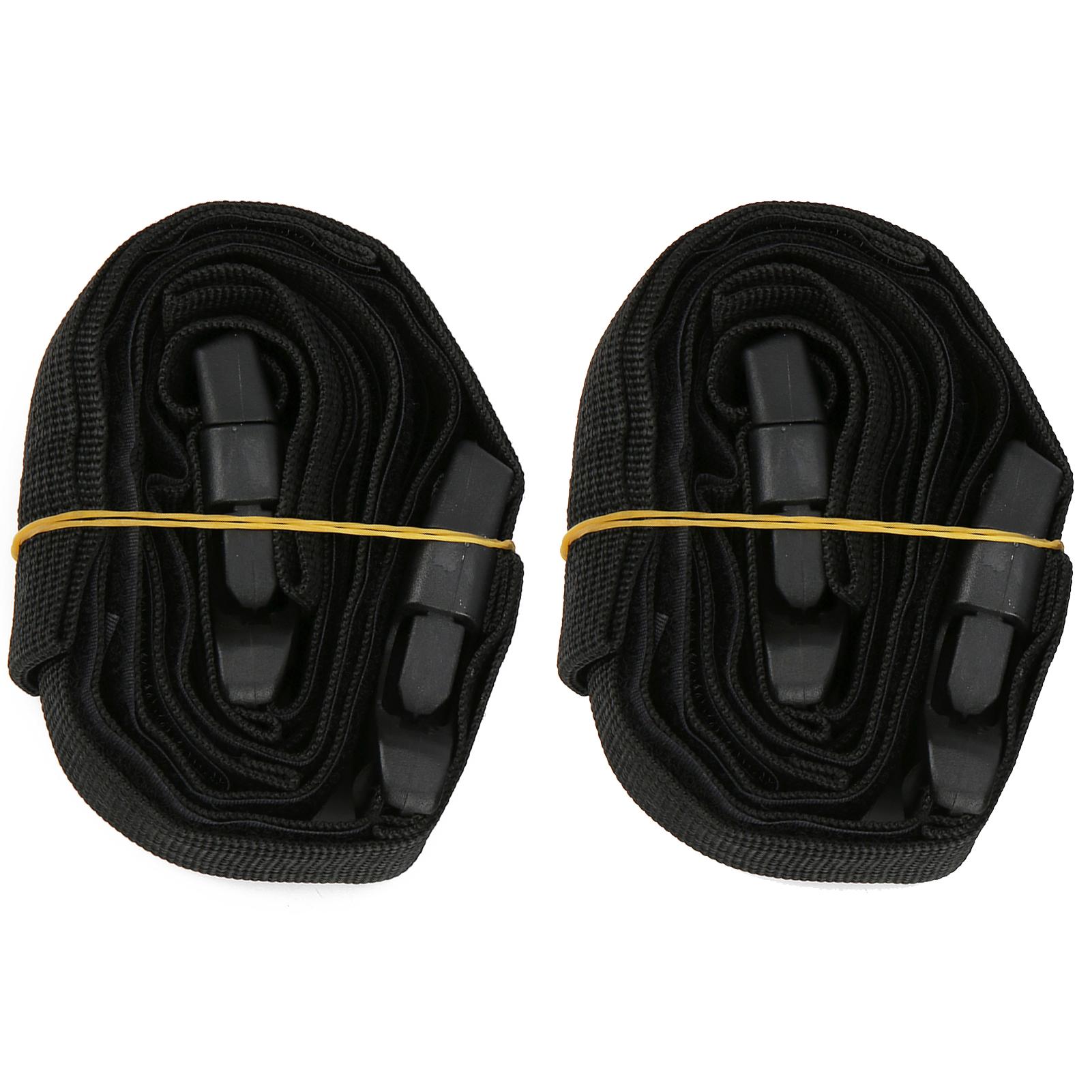 2Pcs Vehicle Fishing Rod Holding Belt Adjustable Fishing Pole Strap Portable Rod Organizer