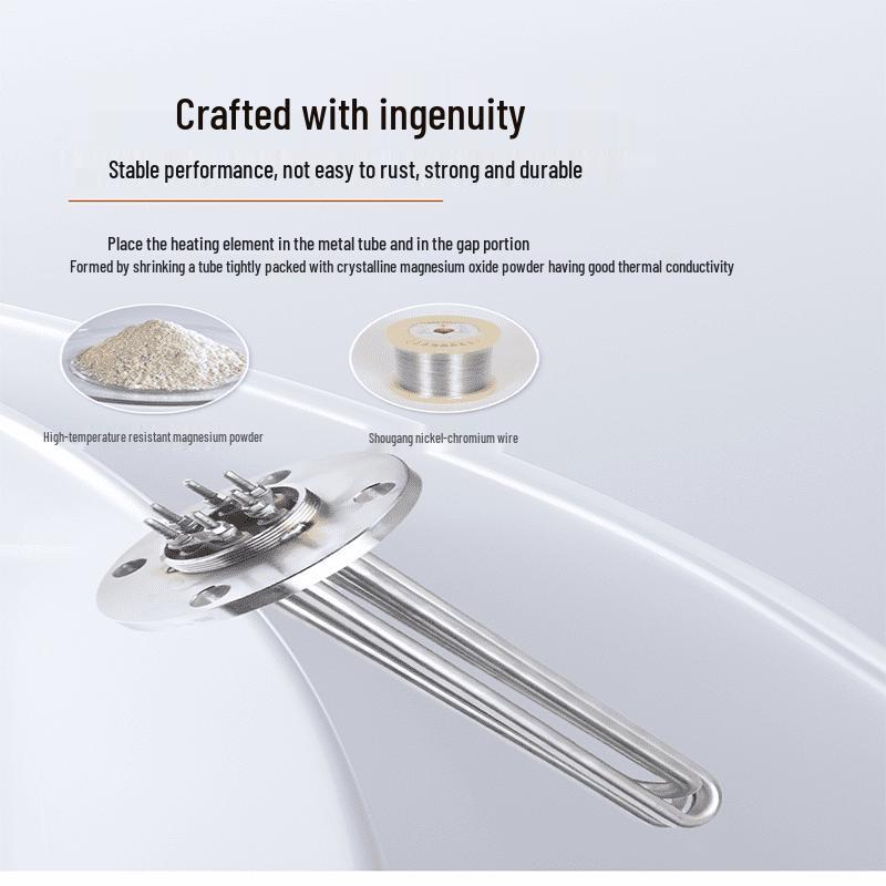 Circular Flange Electric Immersion Heater