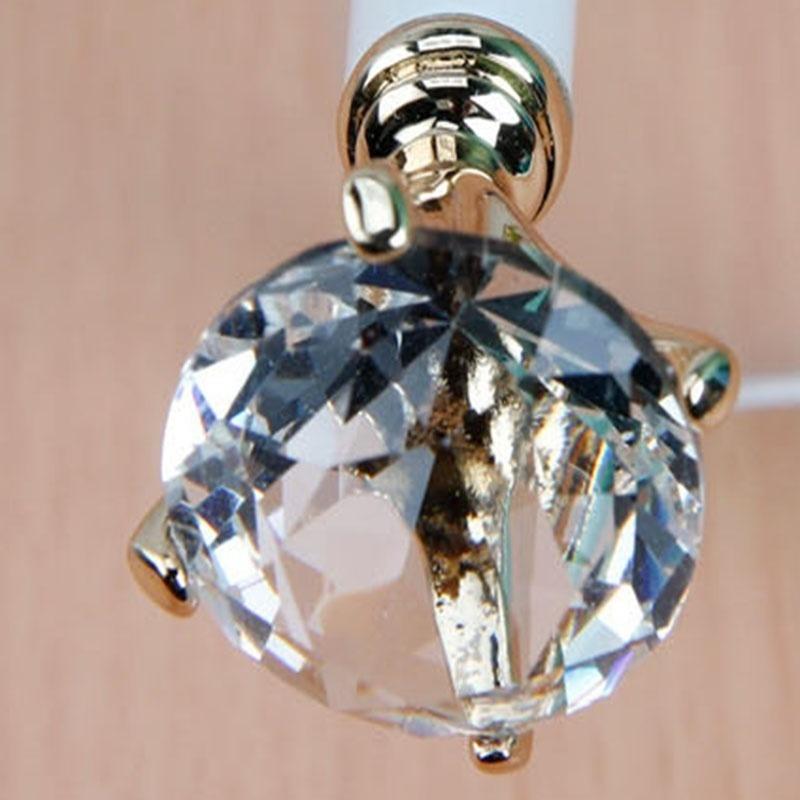 Kawaii Crystal Ball Pens Ballpen Trendy  Ballpoint Pens Korean Pens For School Stationery Office Supplies