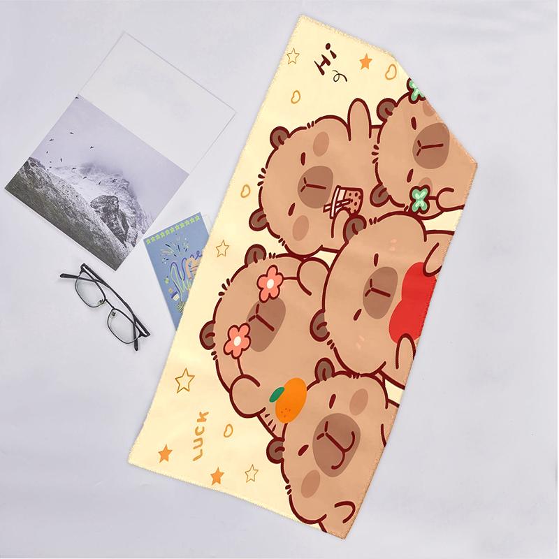 Kapibara Fashion Beach Towel: Ideal for Summer Adventures Soft, absorbent and quick drying suitable for swimming and bathing