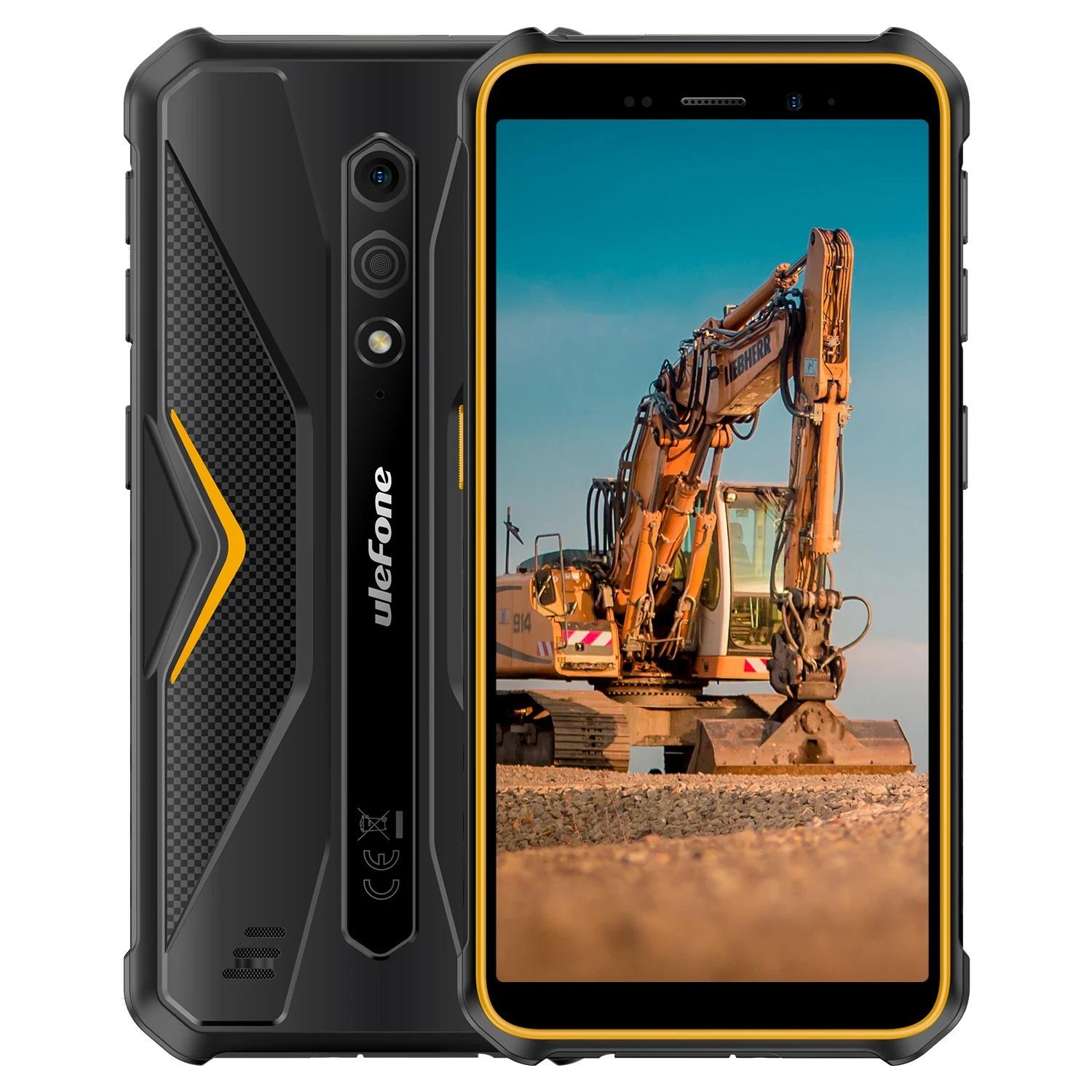 

Ulefone Armor X12 Android 13 Smartphone Up to 6GB RAM 32GB ROM 4860mAh 13MP Camera 5.45 HD+ 4G NFC Global Version помаранчевий